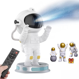 Lámpara De Astronauta Proyector De Estrellas Galáxia Regalo Lámpara De Astronauta Proyector De Estrellas Galáxia Regalo