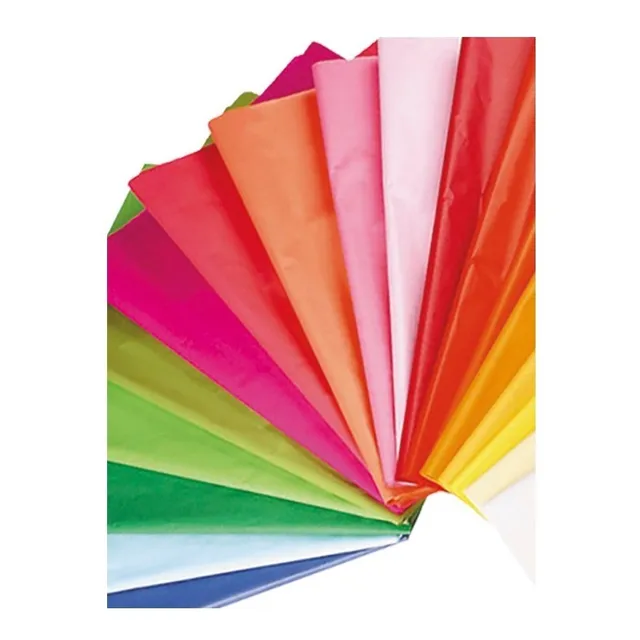 Papel De Seda Colores Surtidos 60 Und Pack