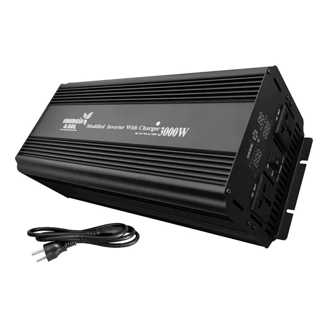 Inversor De Corriente 3000w 12vdc A 110vac Con Cargador Ups