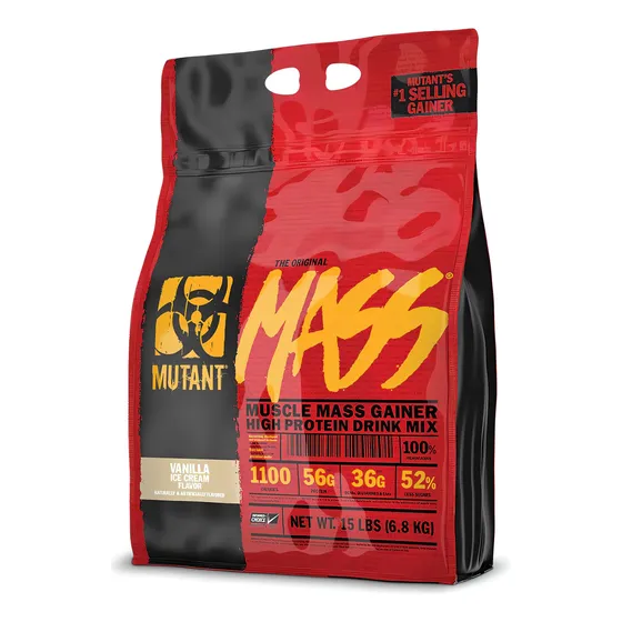 Proteina Mutant Mass sabor vanilla ice cream de 6.8kg Polvo