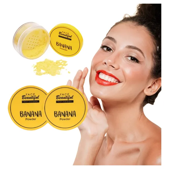 Pó Solto Facial Banana Face Beautiful Profissional