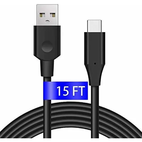 Usb 15 Pie Extra Largo Ps5 Tipo Rapida Para Samsung Galaxy