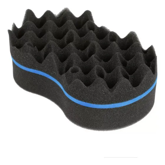 Cepillo De Pelo Wave Barber Esponja Herramienta Raids Afro L