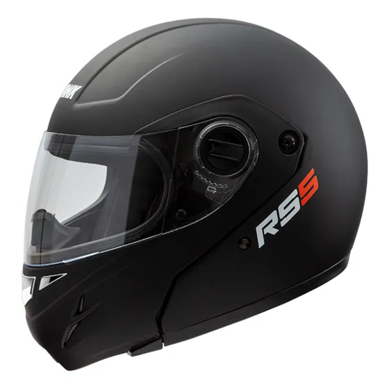 Casco Rebatible Hawk Rs5 Flip Up Negro Mate Tuamoto
