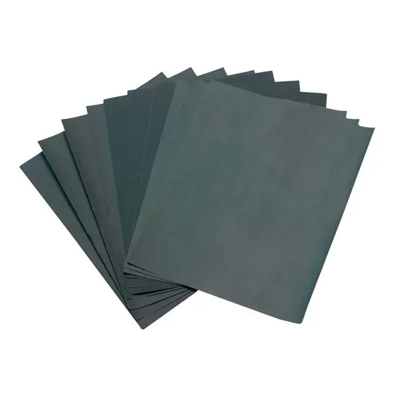 Lijas Al Agua Norton Acquaflex  Pack 10 Uni Madera Metal