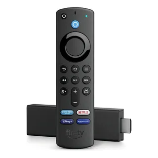 Fire Tv Stick 4k De Terceira Geração 2021 Com Controle De Voz Na Cor Preta Fire Tv Stick 4k De Terceira Geração 2021 Com Controle De Voz Na Cor Preta
