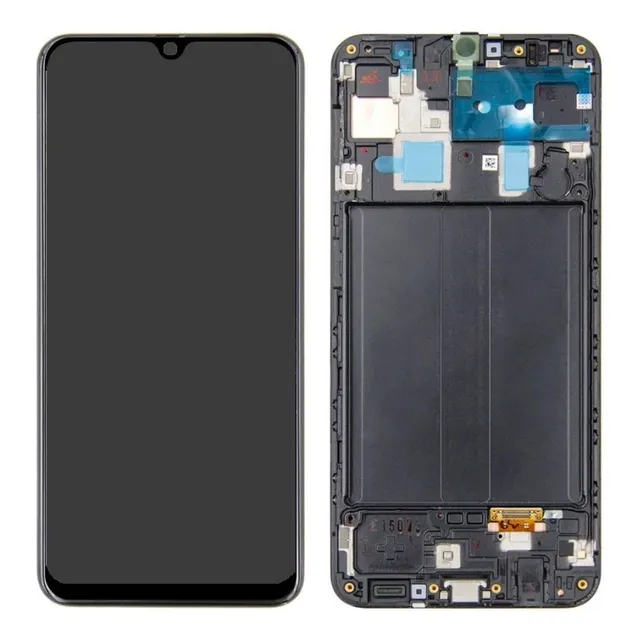 Pantalla Modulo Genérico Para Samsung A50 Colocada + Vidrio!