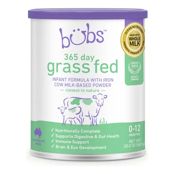 Bubs De Fórmula Para Bebés Alimentados Con Pasto Los 365 Día