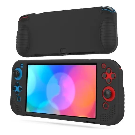 Estuche  Forro De Silicone Nintendo Switch  Oled