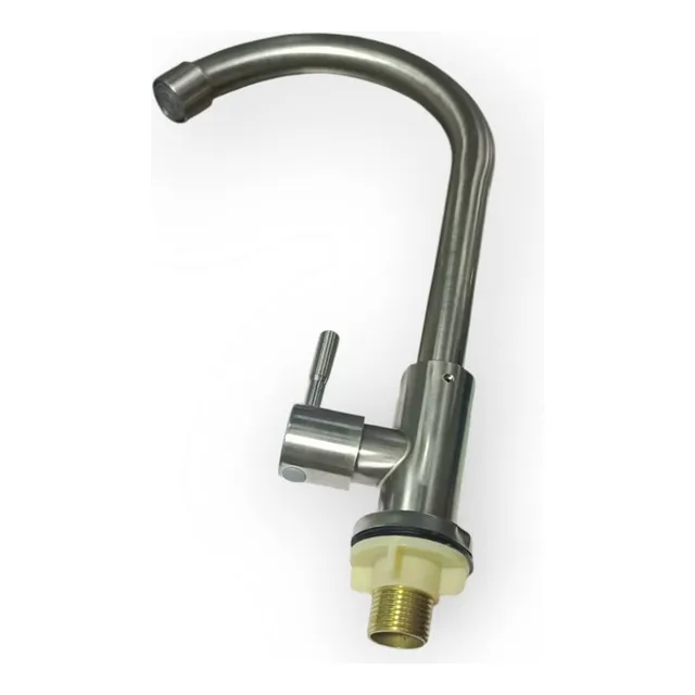 Griferia Sencilla Para Filtro De Agua Cuello De Cisne Grimax