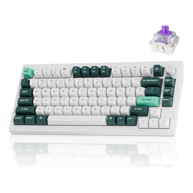 Teclado Mecanico Keychron Q1 He Wireless Qmk Custom Hot-swap
