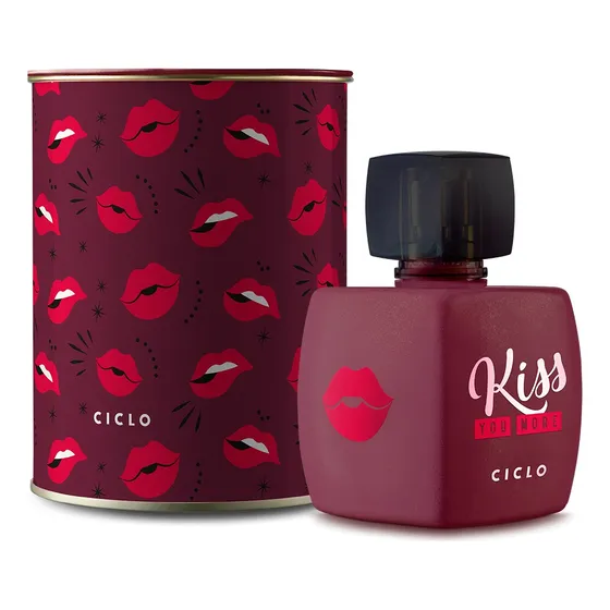 Kiss You More Deo Colônica Feminina 100ml Lata - Ciclo Mlf