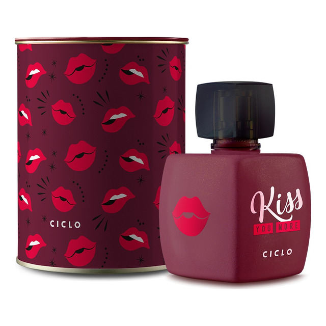 Kiss You More Deo Colônica Feminina 100ml Lata - Ciclo Mlf