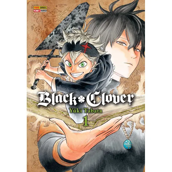 Black Clover Vol. 1, de Tabata, Yûki. Editorial Panini Brasil LTDA, capa mole em português, 2018