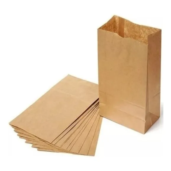 Pack De 50 Bolsas Papel Kraft 