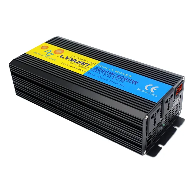 Inversor Con Ups 2000w/4000w 12v O 24v A 220v Carga Baterías
