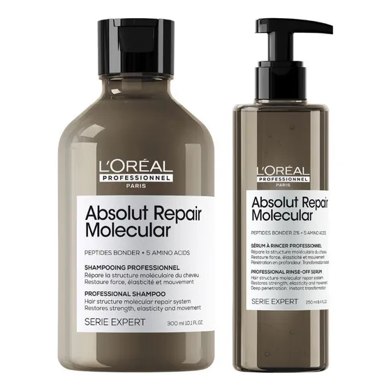 Pack Loreal Pro Absolut Molecular Shampoo + Serum