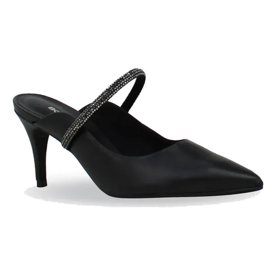 Mule Salto Sapato Scarpin Feminino Bottero 342302 Couro