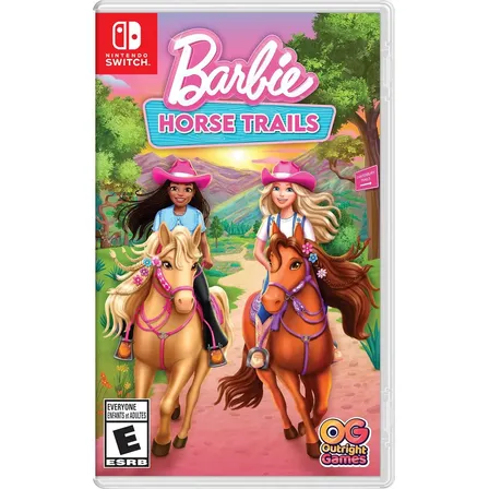 Medios Físicos De Barbie Horse Trails Switch