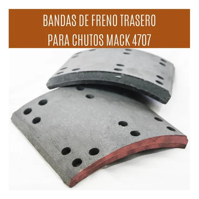 Bandas De Freno Bloques 4707 Chuto Mack R600 Rd400 Ch 