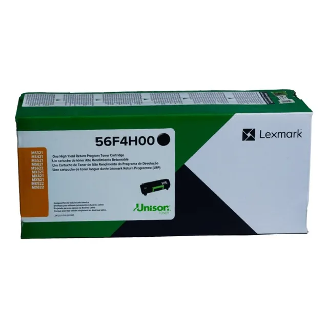 Toner Original Lexmark   56f4h00