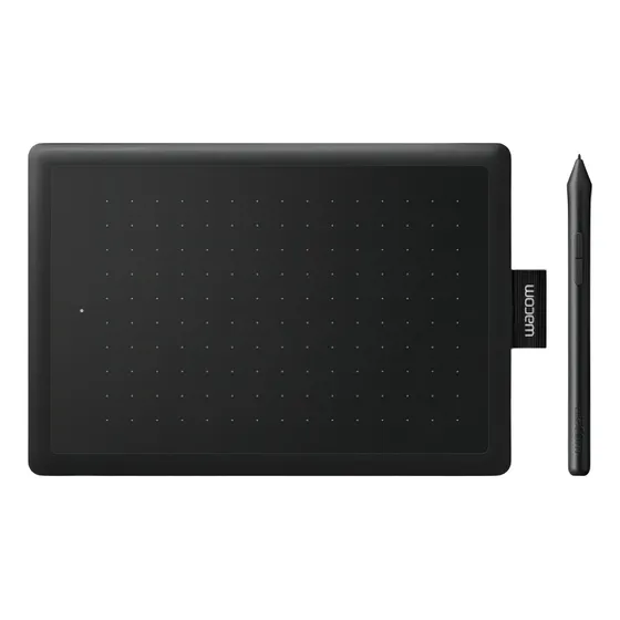 Tableta Wacom One Small Color Negro y Rojo CTL-472