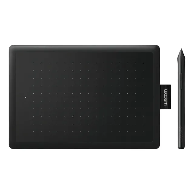 Tableta Wacom One Small Color Negro y Rojo CTL-472