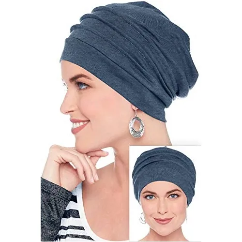 Gorro Holgado De Snood 100% Algodón Para Mujer
