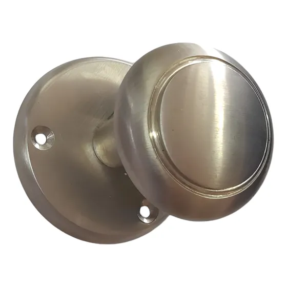 Pomo Fijo Bronce Picaporte Manija Puerta Descentrado 70mm