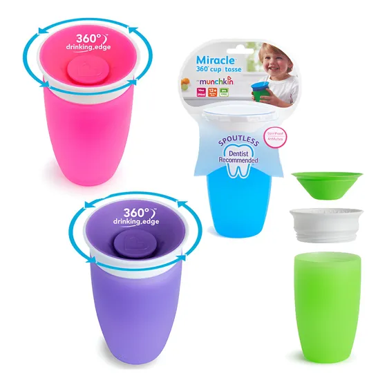 Taza Munchkin Original Miracle 360 Sippy Antiderrame