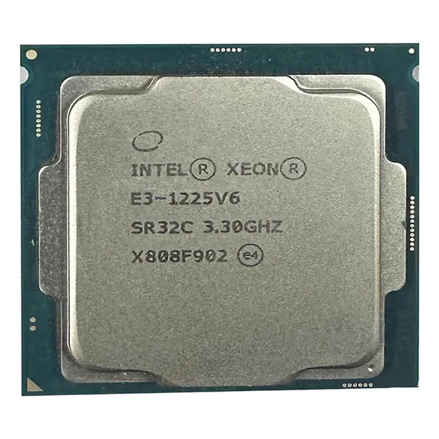 Intel Xeon E3-1225 V6 4 Núcleos 4 Hilos 3,3 Ghz 73w