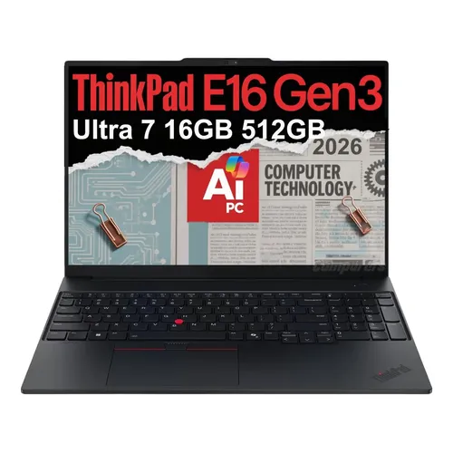 Notebook Lenovo Thinkpad E14 Gen 6 Ryzen 5 16 GB de RAM 512 GB SS