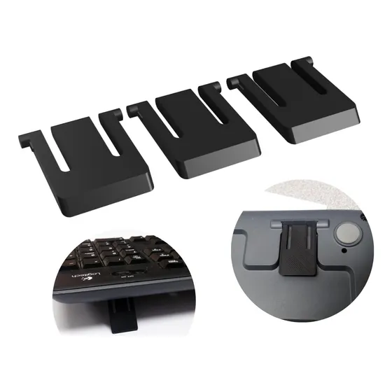 3 Pezinho Reposição Teclado Logitech K270 - Modelo Novo
