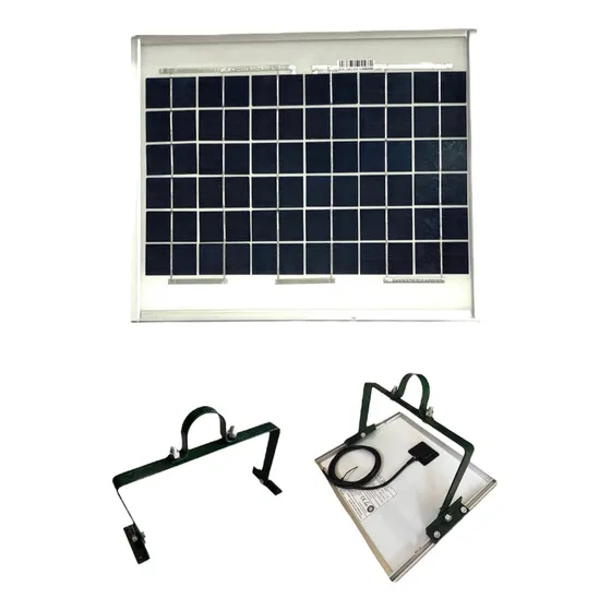 Panel Pantalla Solar 10watts Solartec Con Soporte Incluido