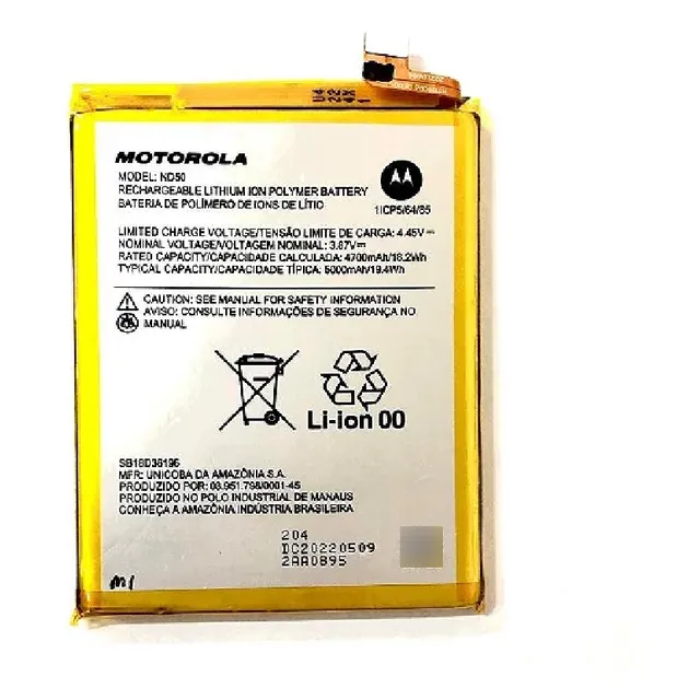 Bateria Motorola Nd50 Moto G31 Xt2173 Tienda Fisica Garantia