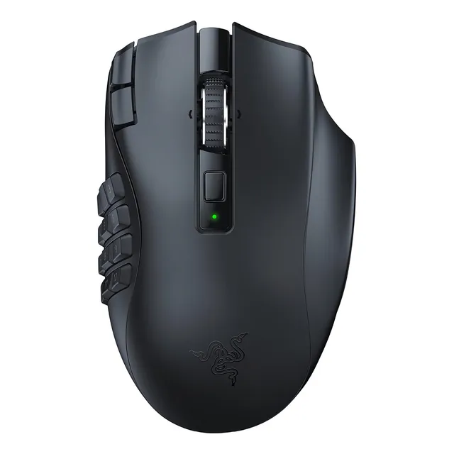 Mouse gamer de juego inalámbrico recargable RazerNaga RANAGAV2HS RZ01-03600100-R3U1