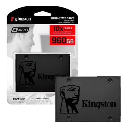 Disco Solido Ssd Interno Kingston A400 960gb 6gb/s 500mb/s
