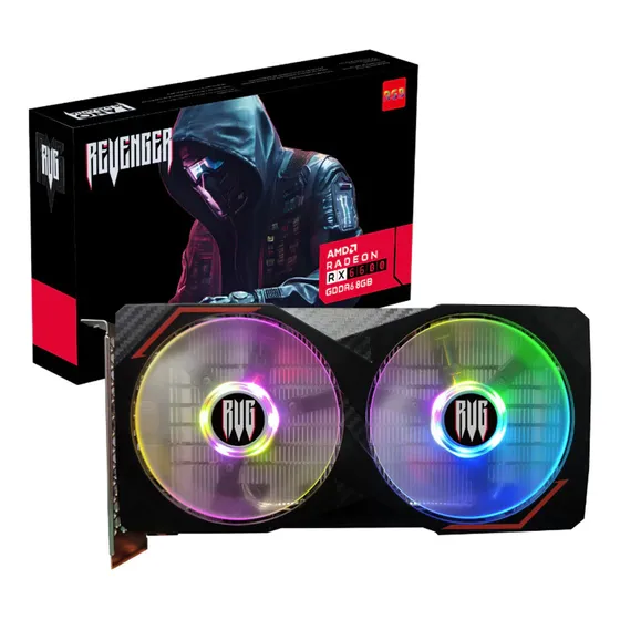Mercado Livre Placa De Vídeo Revenger Amd Rx6600 8gb Gddr6 Pcie 4.0 X8 image