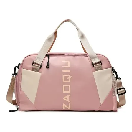 Bolsa Mala De Mão 10kg Feminina De Bordo Viagem Grande Cor Rosa