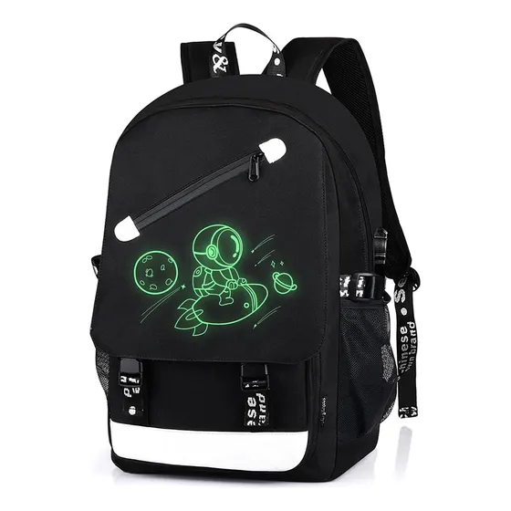 Fewofj Anime Rocket Mochila Para Niños, Mochilas Escolares