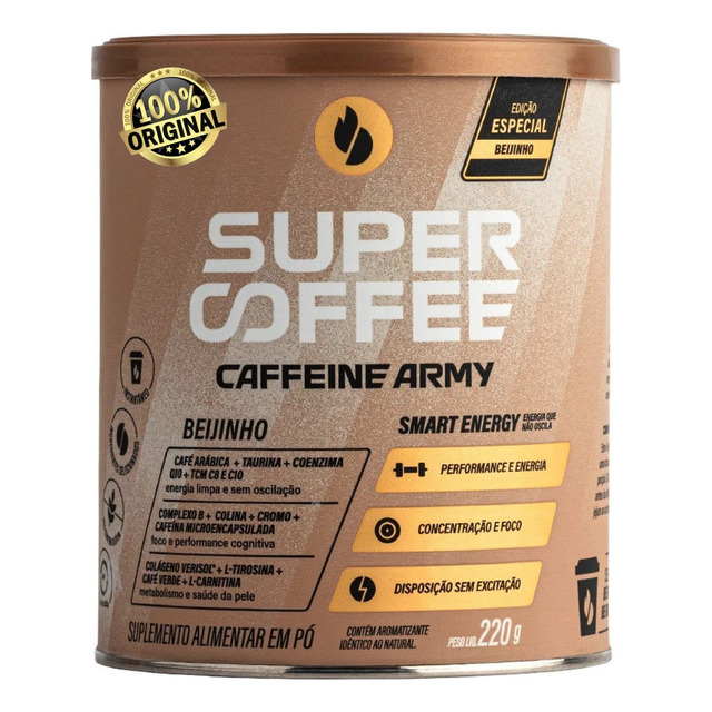 Supercoffee Beijinho - Classic Size (220g) - Caffeine Army Supercoffee Beijinho - Classic Size (220g) - Caffeine Army