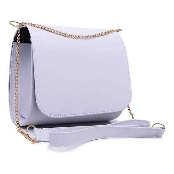 Bolsa Femenina Pequena De Lado Clutch Ótima Para Festas Luxo Acambamento Dos Ferragens Níquel Cor Branco Correia De Ombro De Acordo Com A Bolsa Desenho Do Tecido Liso
