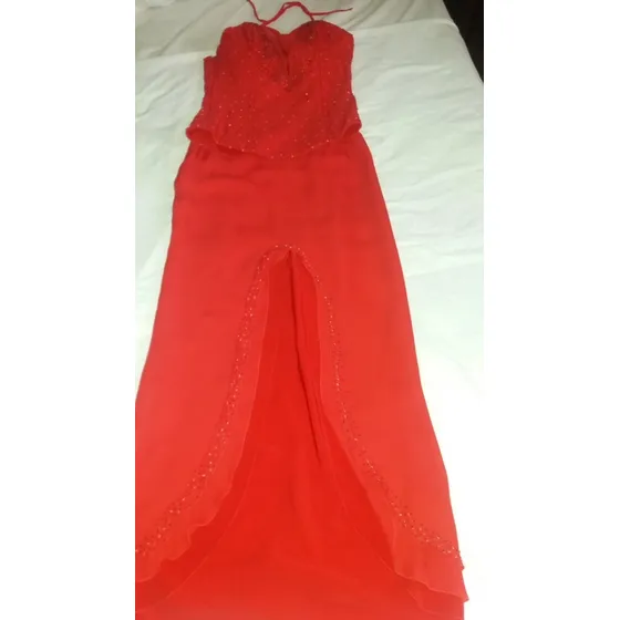 Traje De Fiesta Rojo 