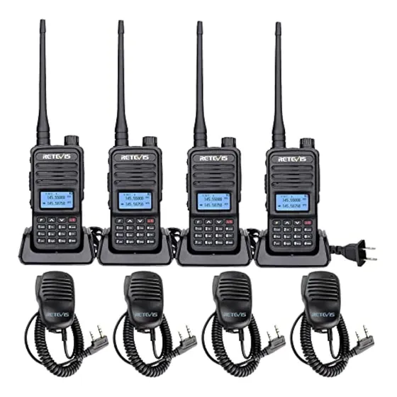 Retevis Radios Rt85 De 2 Vías Walkie Talkies De
