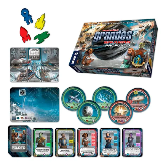 Pequeñas Grandes Galaxias Espacio Profundo - Juego - Devir