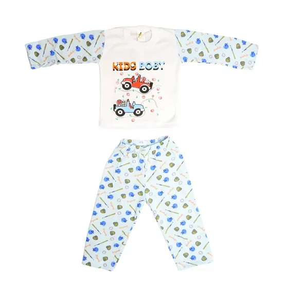 Pijama De Niño 2 Piezas Manga Larga Turpialito