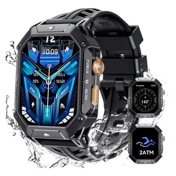 Smartwatch Cubot X1 Reloj Inteligente Deportivo 2atm Negro