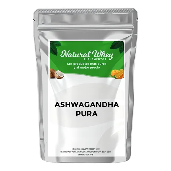 Suplemento en polvo Natural Whey Ashwagandha pura x 10g
