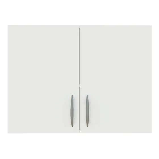 Alacena Melamina 80cm Armada Organizador Armario Cocina 2 Puertas Con Estante - Muebles Económicos