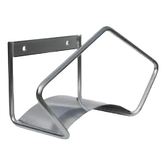 Soporte Manguera Acero Inox.